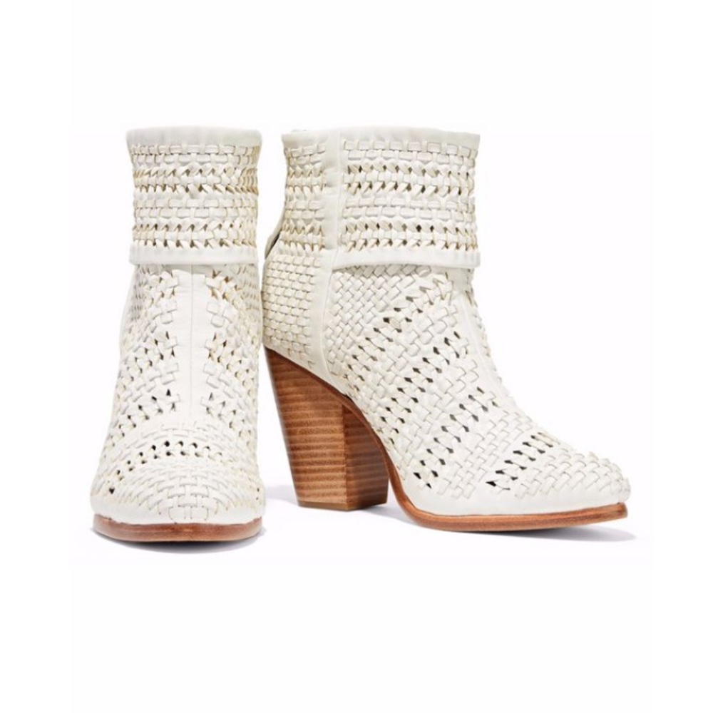 Rag & Bone Classic Newbury Cutout Leather Boots